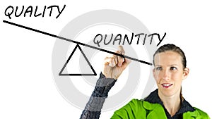 Quality over quantity