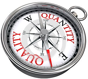 Quality versus quantity