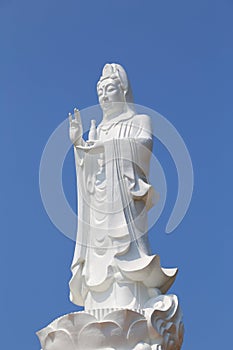 Quan Am Statue in Ho Quoc temple, Vietnam