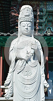 Quan yin buddha scupture