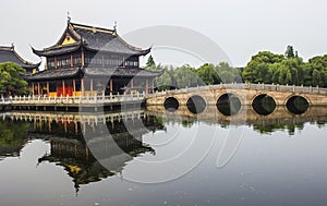 Quanfu Temple in Zhouzhuang China