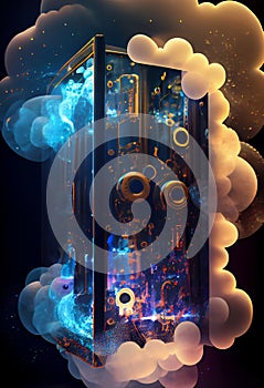 Quantum computer core concept