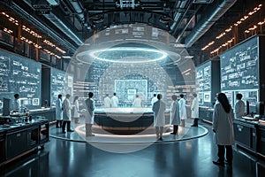 Quantum computing data center for medical research