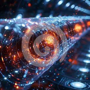 Quantum Computing Principles Minimalist Banner