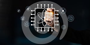 Quantum Computing Processor for Future Technology and AI Motif