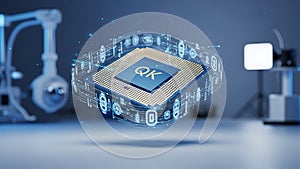 Quantum Computing Processor Chip