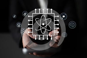 Quantum Computing Processor for Future Technology and AI Motif