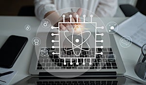 Quantum Computing Processor for Future Technology and AI Motif