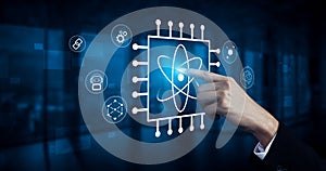 Quantum Computing Processor for Future Technology and AI Motif