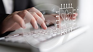 Quantum Computing Processor for Future Technology and AI Motif