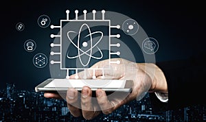 Quantum Computing Processor for Future Technology and AI Motif