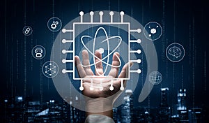 Quantum Computing Processor for Future Technology and AI Motif