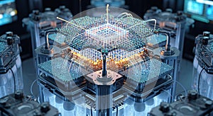 Quantum computing processor ai technology future science innovation lab generative ai