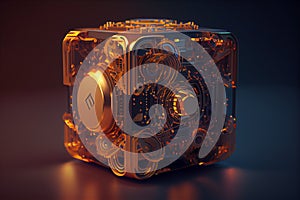 Quantum computing which uses subatomic particles.