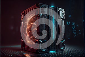 Quantum computing which uses subatomic particles.