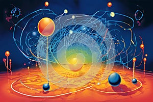 quantum fluctuations the illustration explores the realm of quan