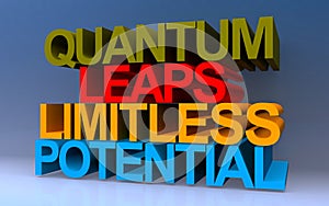 quantum leaps limitless potential on blue