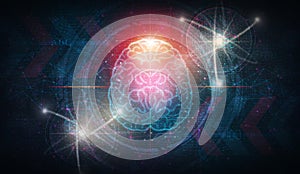 Quantum Machine Learning - Conceptual Illustration