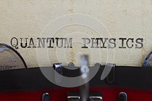 Quantum physics photo