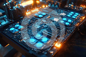 Quantum processor, Data streams and deep intelligence and computing power