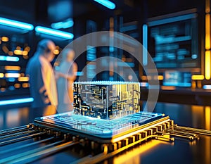 Quantum processor, Data streams and deep intelligence and computing power