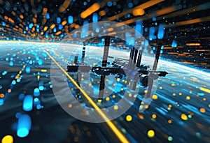 Quantum processor, Data streams and pulses