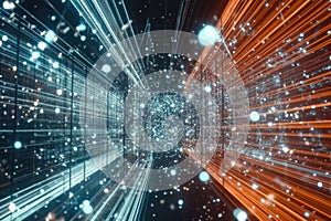 Quantum processor, Data streams and pulses