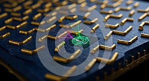 Quantum processor interaction macro view