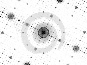 Quantum processors in grid black and white texture