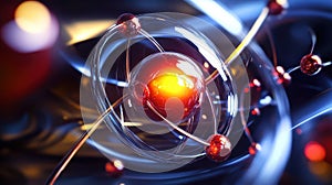 Quantum Tunneling Effect Through Potential Barrier Visualization