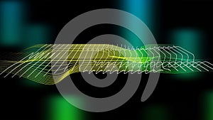 Quantum waves warping spacetime and overlapping