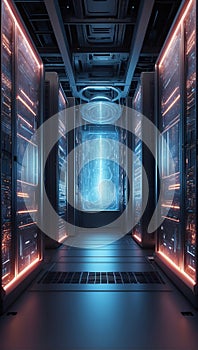 QuantumQuotient\'s Data Metropolis: 3D Marvel. AI generate