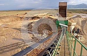 Quarry conveyor