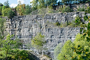 Quarry between Darmsheim and Dagersheim in Sindelfingen Germany, Natural Reserve