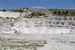 Quarry, heavy duty machinery