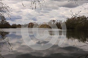 Quarry - lake at Lynford Arboretum, Norfolk