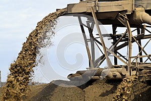 Quarry washing sand