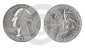 Quarter Dollar 1776-1976