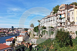 Quarter Ribeiro in old part of Porto photo