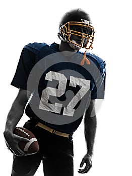 Quarterback american football player man portrait