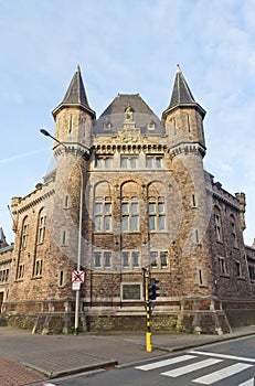 Quarters Leopoldskazerne. Ghent, East Flanders, Belgium