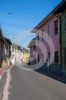 Quartiano, old village in Lodi province, Italy