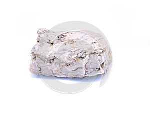 Quartz rock isolated on white background