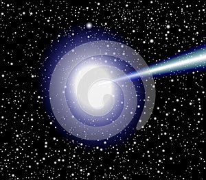 Quasar vector photo