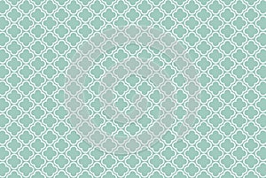 Quatrefoil geometric seamless pattern background. Illustration design