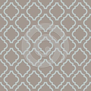 Quatrefoil seamless vector pattern.