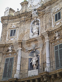 Quattro Canti in Palermo (four corners)