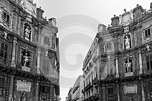 Quattro Canti in Palermo (four corners) photo