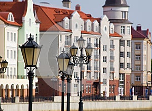 Quay in Kaliningrad photo