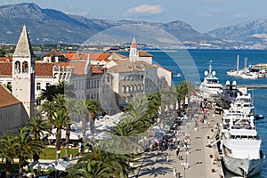 Quay of Trogir. CROATIA